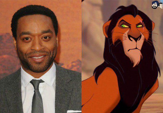 Chiwetel Ejiofor is Scar