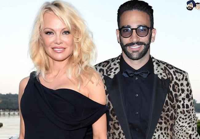 Pamela Anderson and Adil Rami
