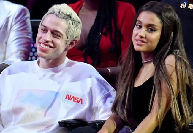 Pete Davidson and Ariana Grande