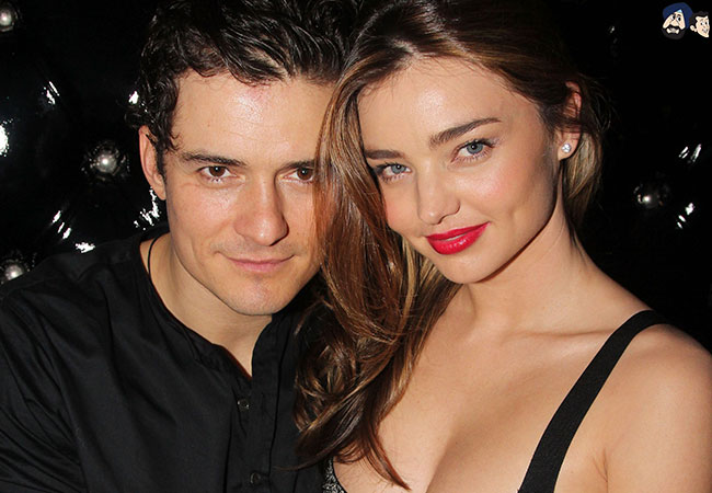 Miranda Kerr and Orlando Bloom