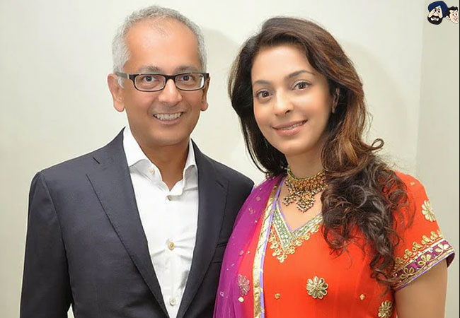 Juhi Chawla and Jay Mehta