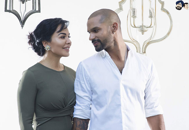 Ayesha Mukherjee - Shikhar Dhawan - India