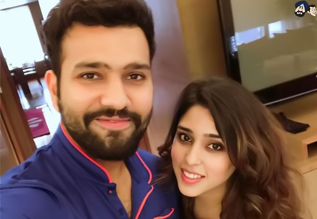 Ritika Sajdeh - Rohit Sharma - India
