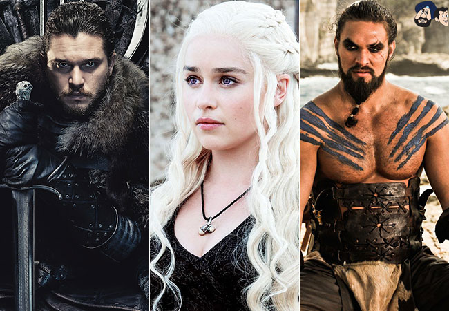The most popular characters of Game of Thrones!