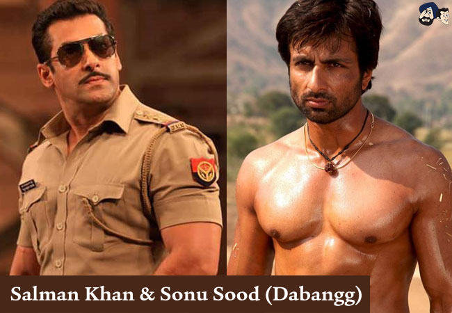 Salman Khan & Sonu Sood (Dabangg)