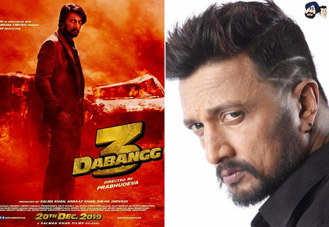  9. Kichha Sudeep (Dabangg 3):