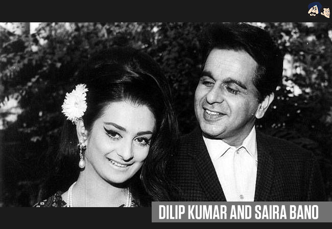 Dilip Kumar & Saira Bano