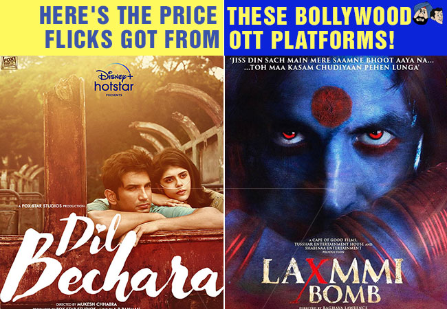 Here's the price these Bollywood flicks got from OTT platforms!