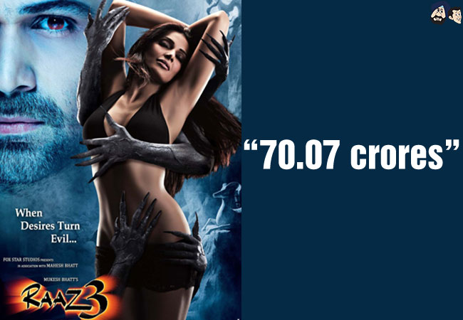 Raaz 3 - 70.07 crores