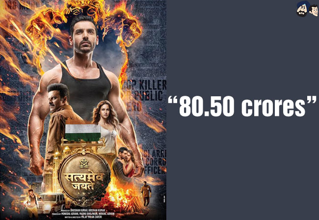 Satyamev Jayate - 80.50 crores