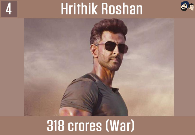 Hrithik Roshan: 318 crores