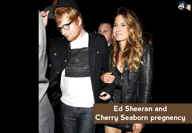 Ed Sheeran and Cherry Seaborn