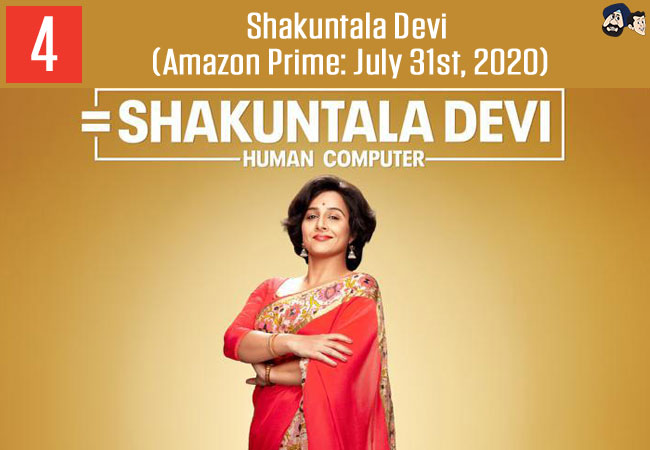 Shakuntala Devi (Amazon Prime: July 31st, 2020)