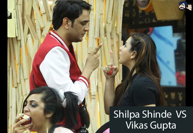 Shilpa Shinde and Vikas Gupta