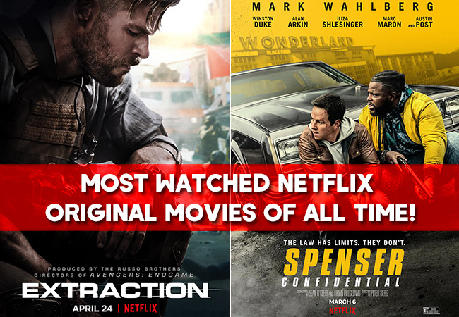 Most watched Netflix original movies of all time!