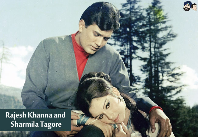 Rajesh Khanna and Sharmila Tagore