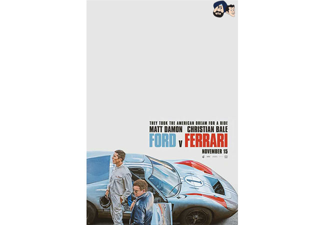 9. Ford v Ferrari - 4 Nominations
