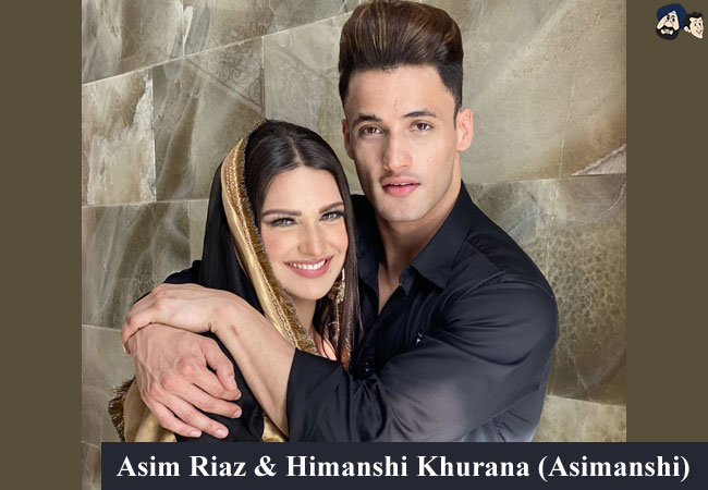 Asim Riaz and Himanshi Khurana (Asimanshi)