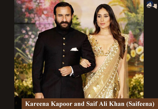 Saif Ali Khan and Kareena Kapoor (Saifeena)