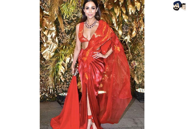 Malaika Arora (Armaan Jain's wedding)