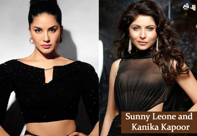 Sunny Leone and Kanika Kapoor