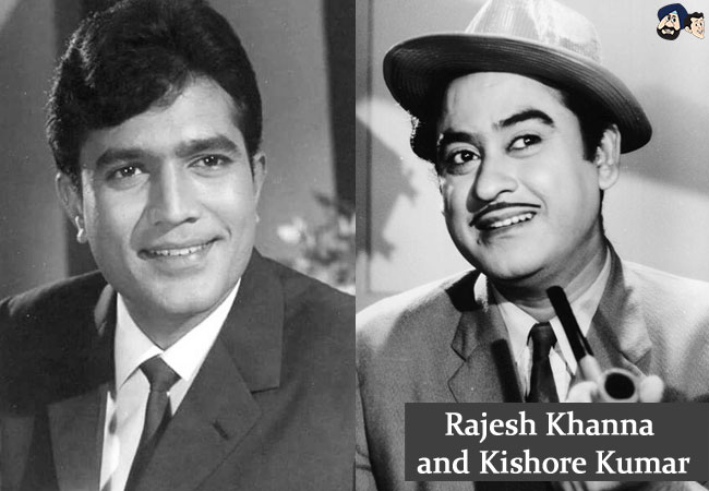 Rajesh Khanna and Kishore Kumar