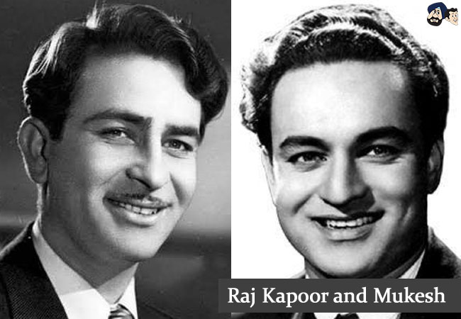 Raj Kapoor and Mukesh