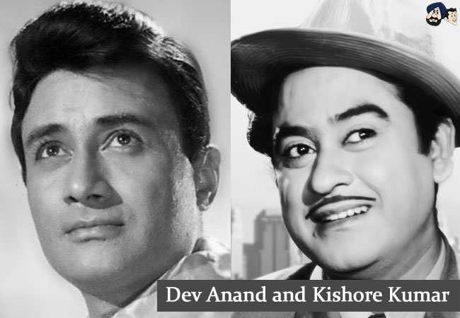 Dev Anand and Kishore Kumar