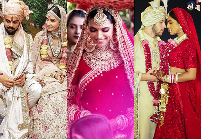 The Best Wedding Attires of Bollywood Actresses!
