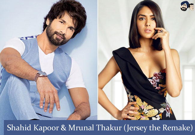Shahid Kapoor & Mrunal Thakur - Jersey