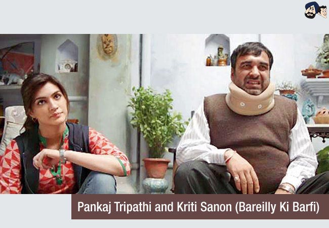 Pankaj Tripathi and Kriti Sanon (Bareilly Ki Barfi)