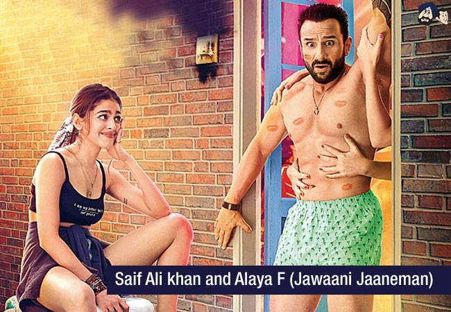 Saif Ali khan and Alaya F (Jawaani Jaaneman)