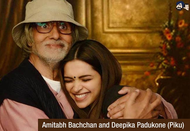 Amitabh Bachchan and Deepika Padukone (Piku)