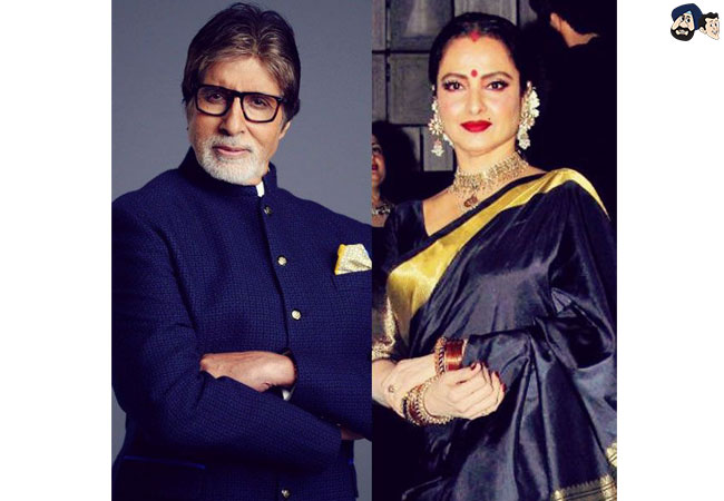 Amitabh Bachchan and Rekha