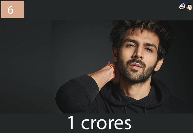Kartik Aaryan: 1 crores