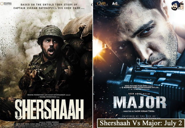 Shershaah Vs Major: July 2