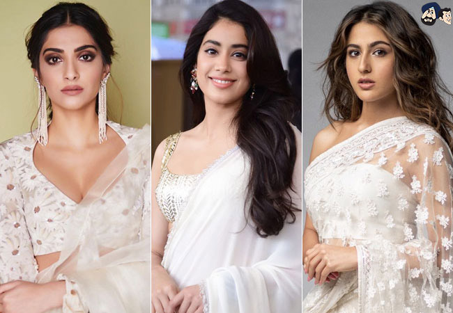 Bollywood heroines who look auroral in white Sarees