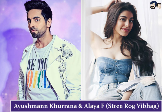 Ayushmann Khurrana & Alaya F (Stree Rog Vibhag)