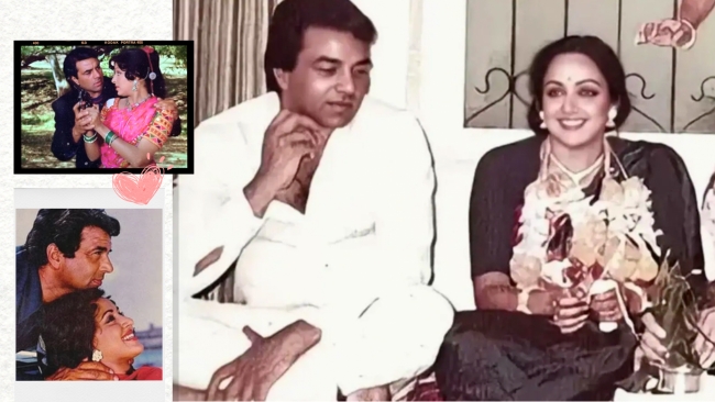Dharmendra & Hema Malini