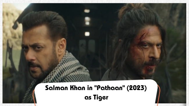 Salman Khan in 'Pathaan' (2023) as Tiger