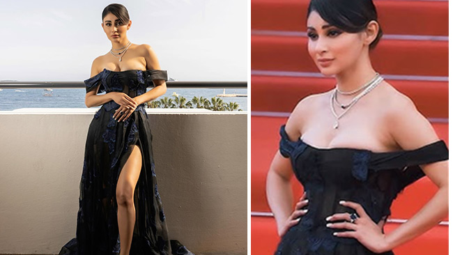 Mouni Roy: Midnight Glamour in Blue