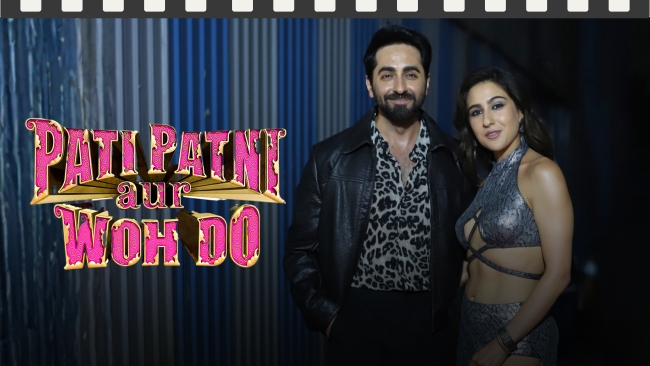Ayushmann Khurrana & Sara Ali Khan (Pati Patni Aur Woh 2)
