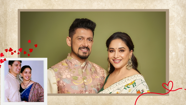 Madhuri Dixit and Dr. Shriram Nene