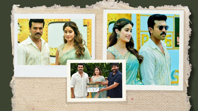 Ram Charan & Janhvi Kapoor Pan-India Powerhouse