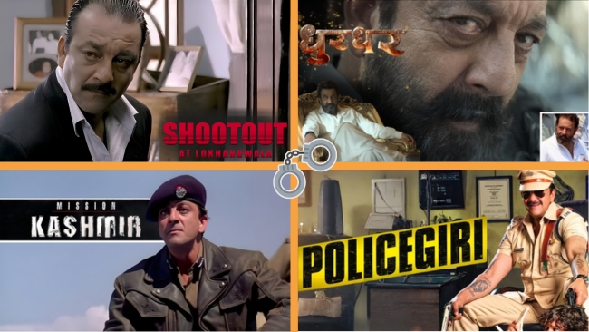 From Khalnayak to Khaki: Sanjay Dutt’s Most Badass Police Roles