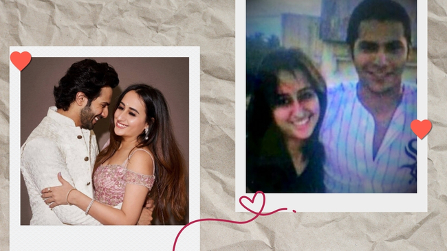 Varun Dhawan and Natasha Dalal