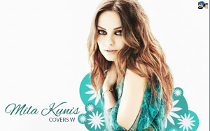 Mila Kunis Covers W