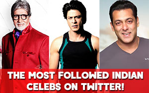 The most followed Indian celebs on Twitter!