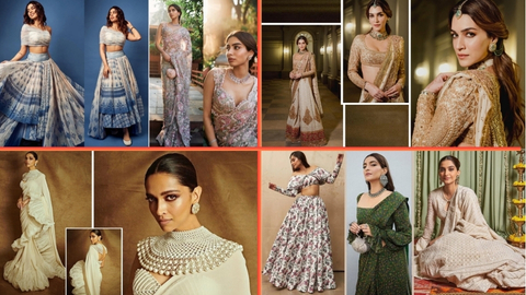Summer Shaadi Aesthetics - 10 Celebrity Looks to Steal for the Upcoming Wedding Season