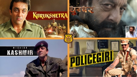 From Khalnayak to Khaki: Sanjay Dutt’s Most Badass Police Roles